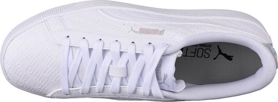 PUMA Vikky v2 Sig-Iri -maat 39- Dames Sneakers - Puma White-Puma Silver