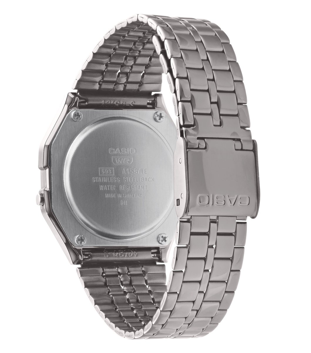 Casio Vintage Series Unisex Horloge A158WETB-1AEF - 33.2 mm