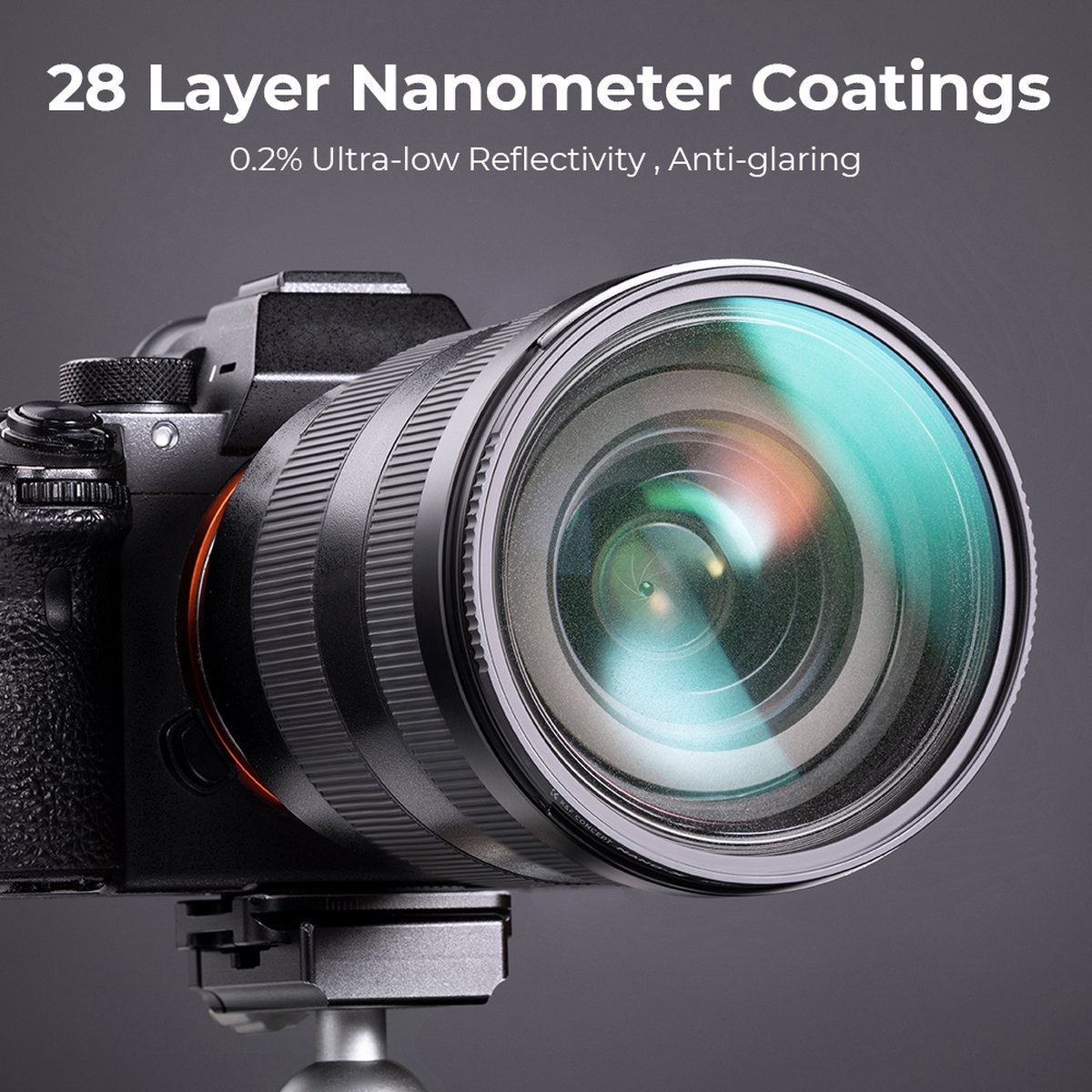 K&F Concept 67mm Black Mist Diffusion 1/4 Nano-X HD MRC filter