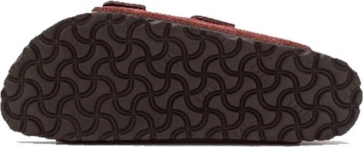 Birkenstock Arizona Dames Slippers - 38 - Chocolate Suede Narrow-fit
