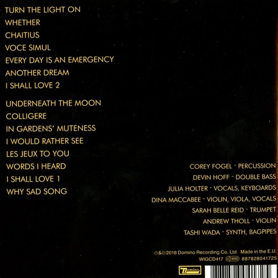 Julian Holter - Aviary -  CD