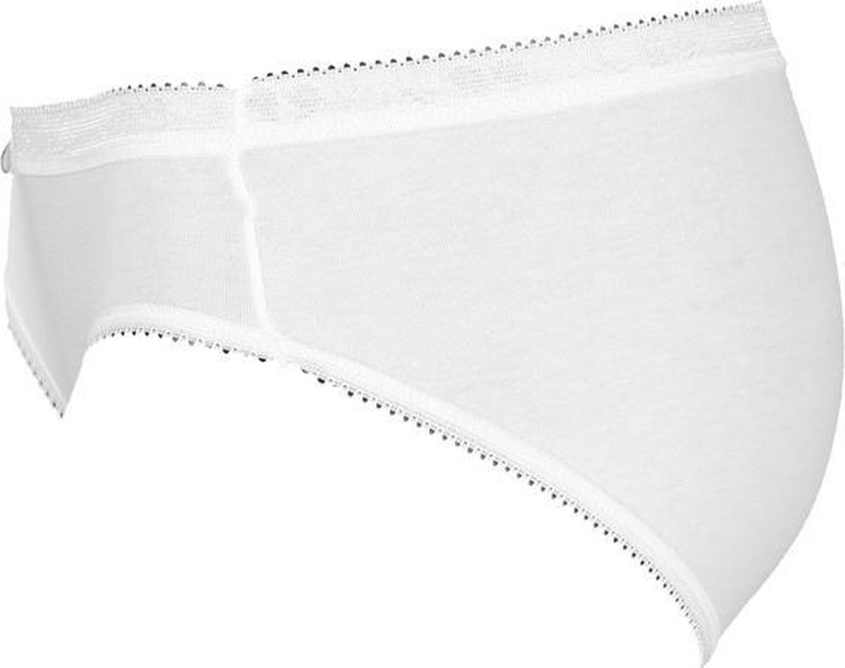 sloggi - Maat 44 - Basic+ Dames Mini slip - 4pack - Wit