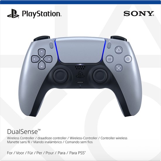 Sony PS5 DualSense draadloze controller - Sterling Silver