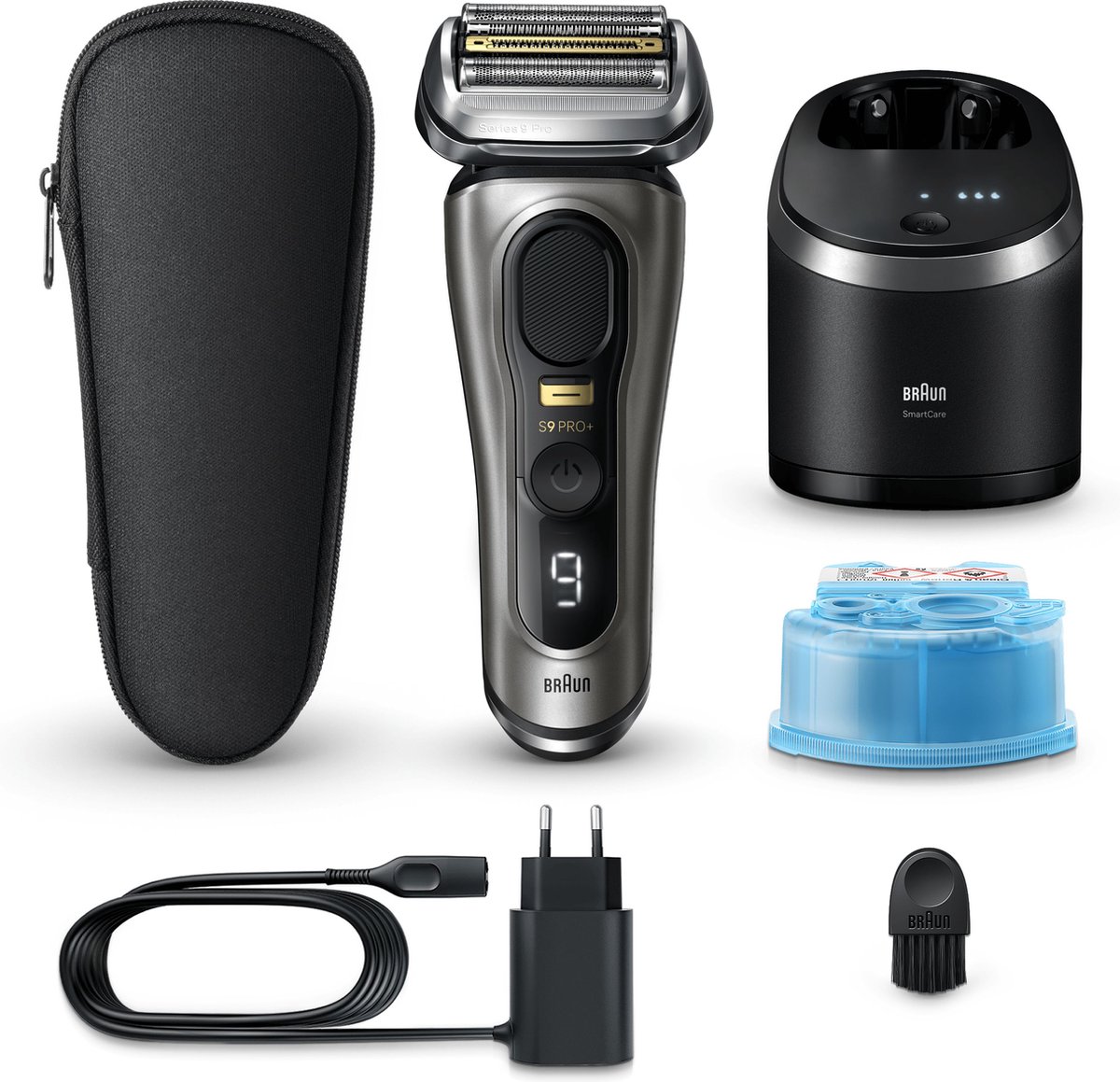 Braun Series 9 Pro+ 9565cc - Elektrisch Scheerapparaat - SmartCare Center - Wet & Dry - Grafiet