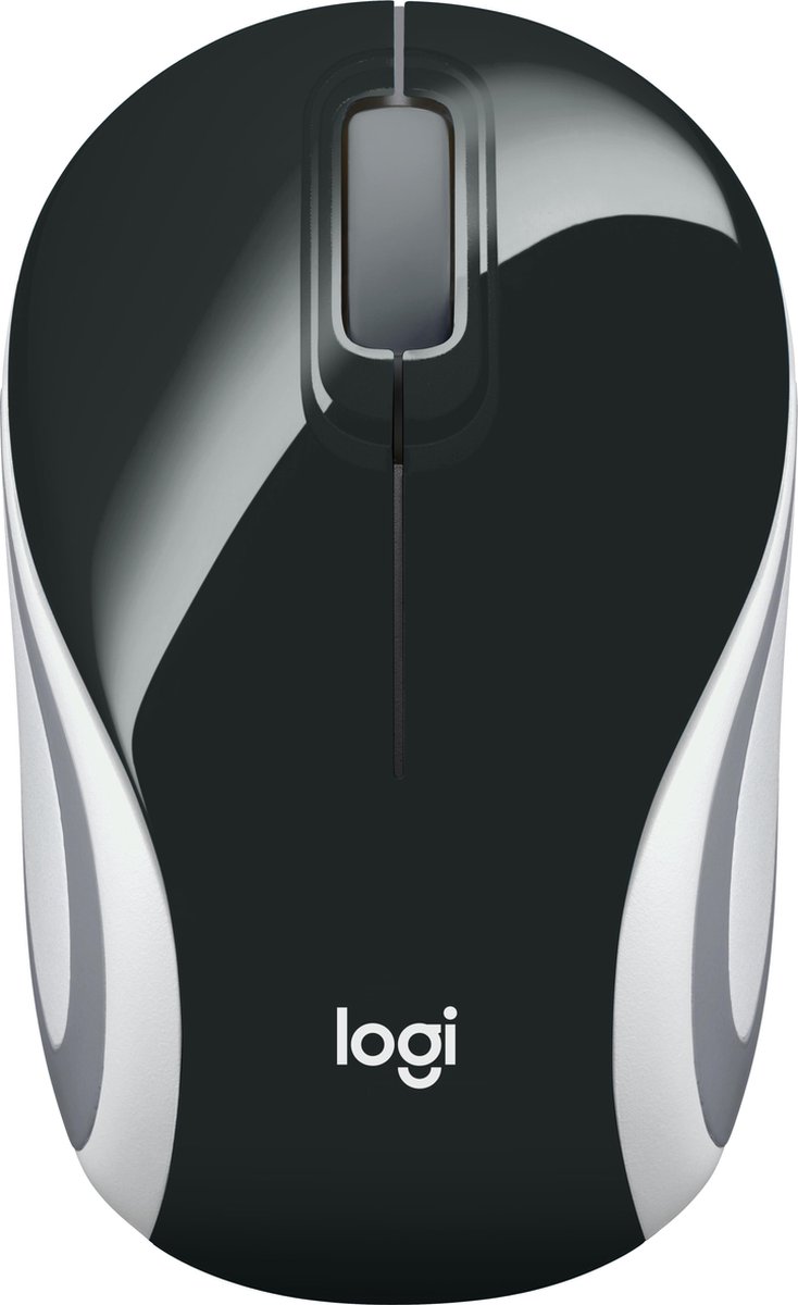 Logitech M187 - Draadloze Mini Muis - Zwart