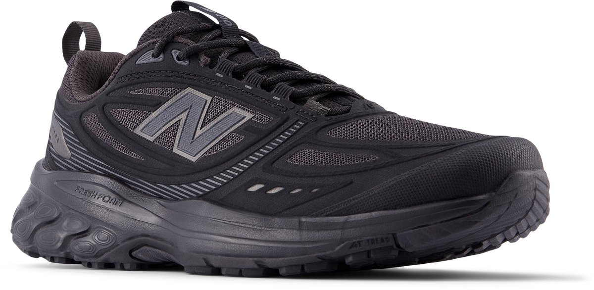 sneaker, athletic shoe, mesh, black, running shoe
