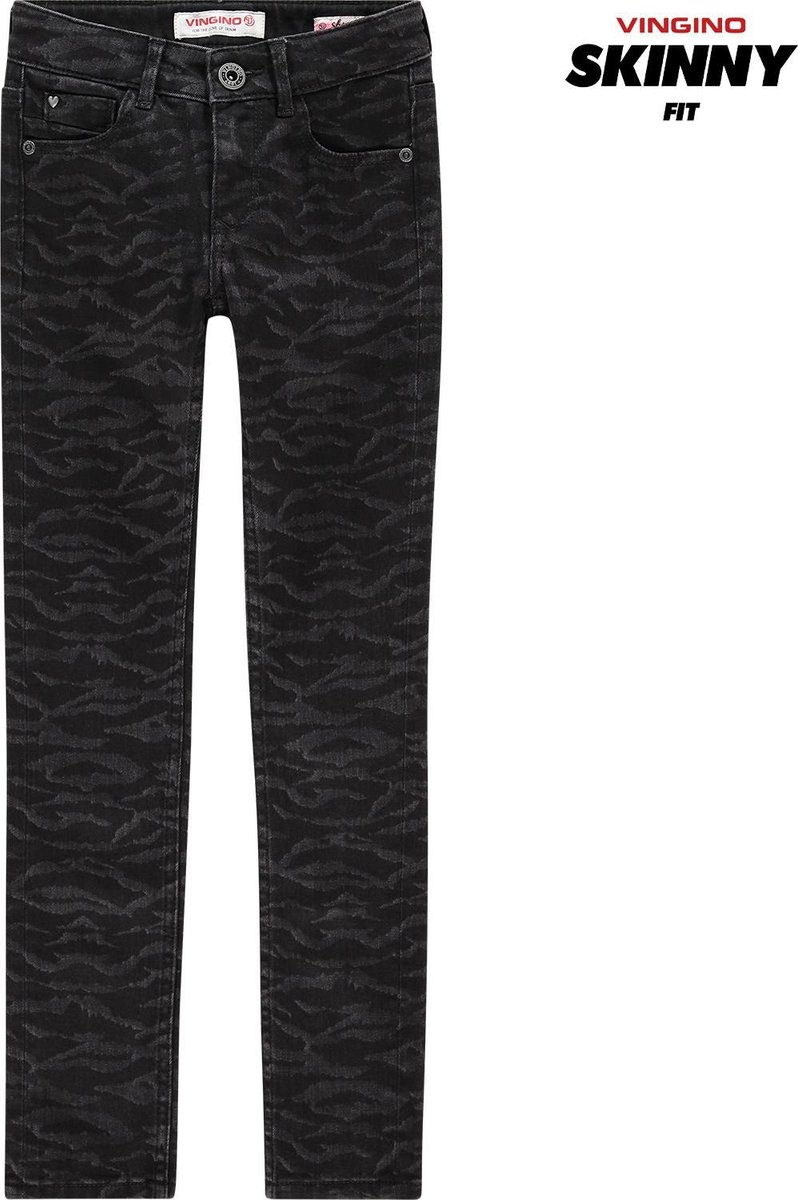 Vingino - Maat 164 - Jeans Amia Zebra
