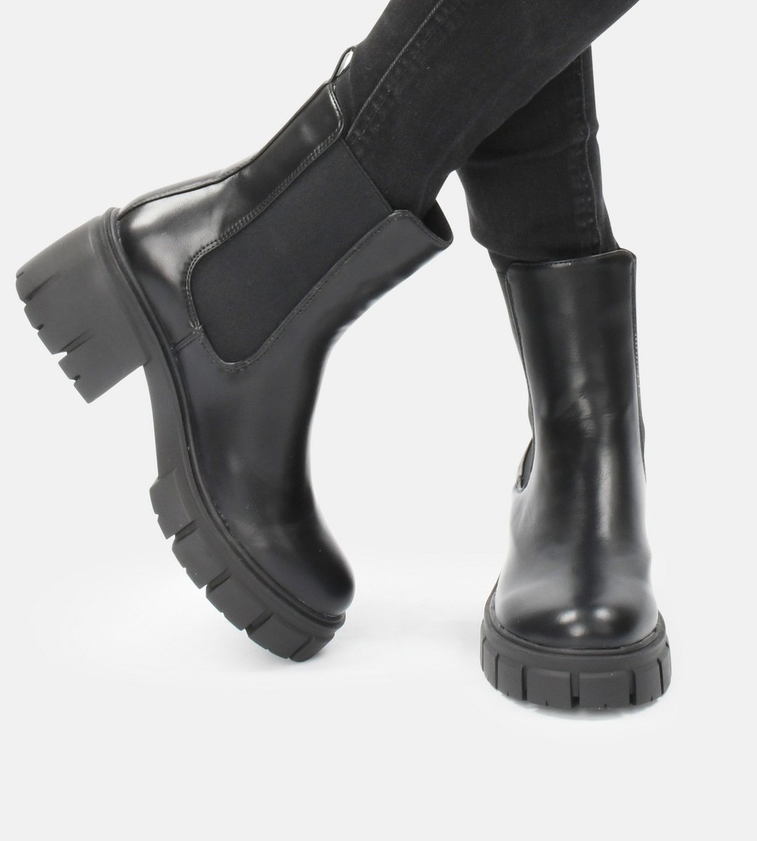 POSH by Poelman  - Maat 38 - NOOR Dames Laarzen - Zwart
