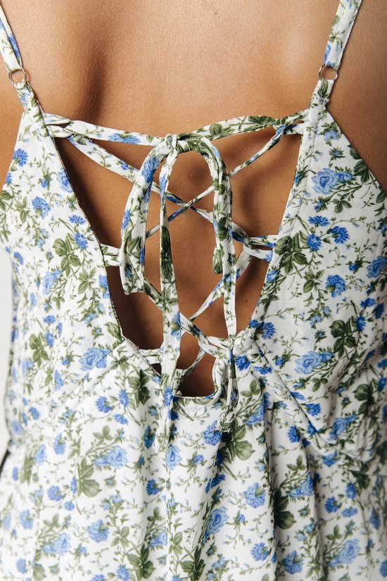 Colourful Rebel Maat M Elodie Flower Mini Jurk