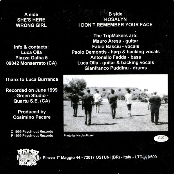 The Tripmakers “ She's Here - LP