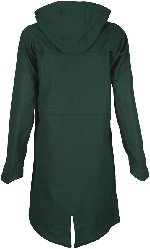 Ralka Regenjas Dames - Mizzle - Donkergroen/Zwart - 36