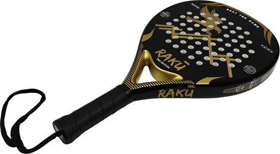Raku® Eagle Pro Edition - Padel Racket - Padel - Padelrackets - Racket - Paddle - Carbon - Inclusief