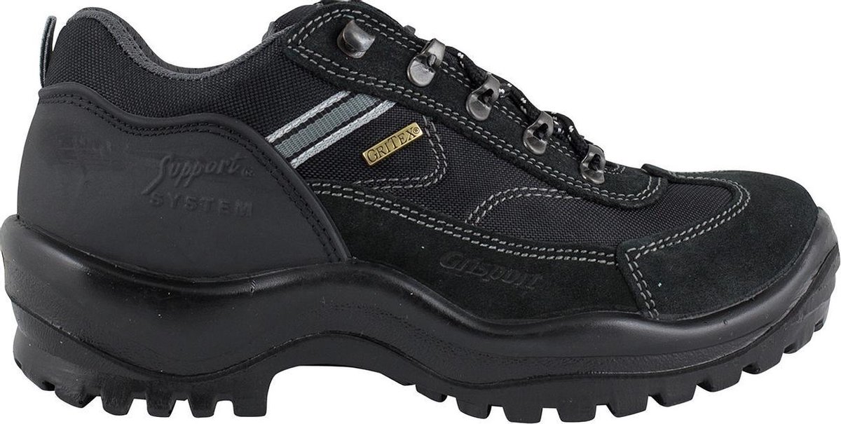 Grisport Torino Low - Maat 36 - Wandelschoenen Unisex - Zwart
