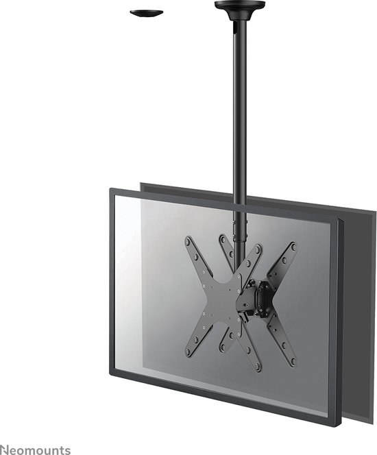 Universal Telescopic Ceiling Mount Neomounts FPMA-C340DBLACK Black 32"