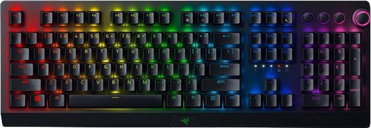 Razer BlackWidow V3 Pro FR Qwerty Mechanisch Gaming Toetsenbord - Groene Switch
