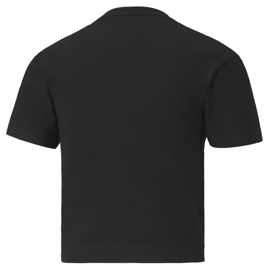 PUMA Nu Tility Fitted Tee Dames Sportshirt - maat L - Puma Black