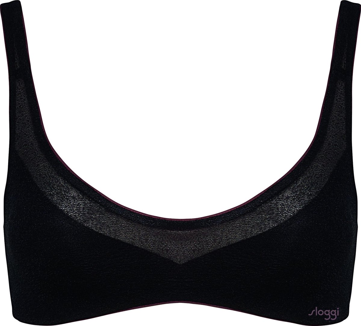 sloggi - Maat M - OXYGENE Infinite Soft Bra - Zwart