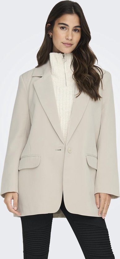 3dgmoutlet-nl-Only-Blazer-Onllana-berry-Ls-Ovs-Blazer-Tlr-No-15245698-Pumice-Stone-Dames-Maat-38-aanbieding-sale-korting-2 Only - Maat 38 - Blazer Onllana-berry L/s Ovs Blazer Tlr No 15245698 Pumice Stone Dames