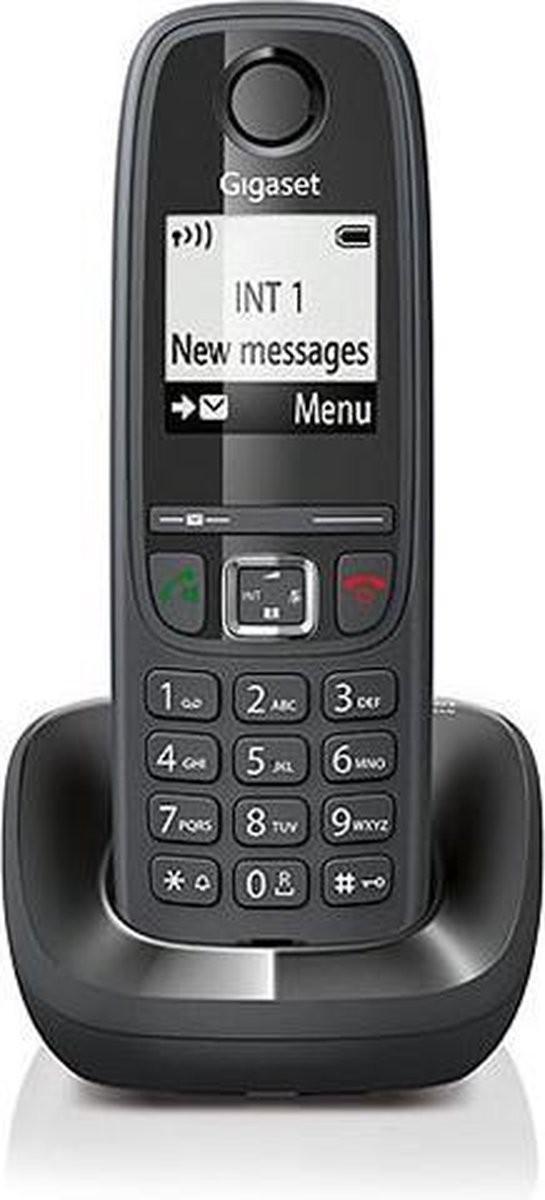 Gigaset AS405 - Single DECT telefoon - Zwart