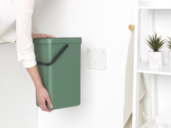 Brabantia Sort & Go Prullenbak - 16 l - Fir Green