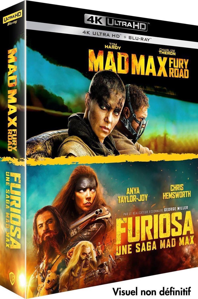 Blu-ray, 4K, Mad Max, Fury Road, Furiosa