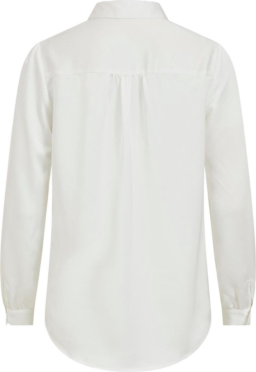VILA - Maat 36 - VIELLETTE SATIN L-S SHIRT - NOOS Dames Top
