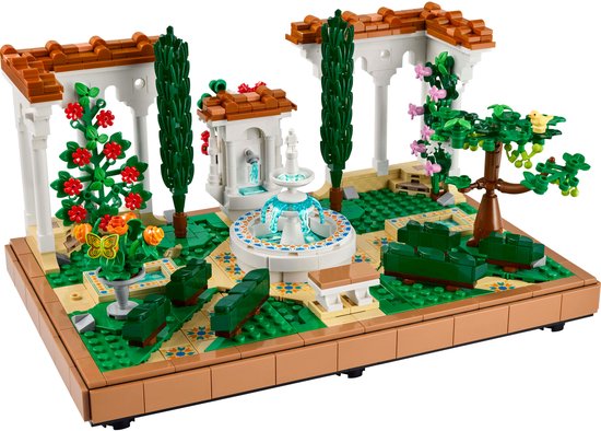LEGO Icons Tuin met fontein - 10359