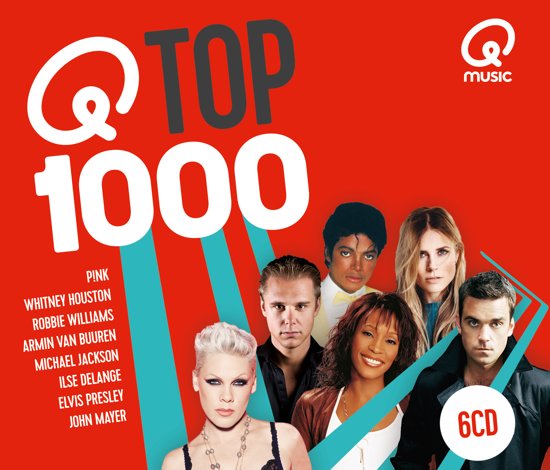 Qmusic - Qmusic Top 1000 - 2018 - CD