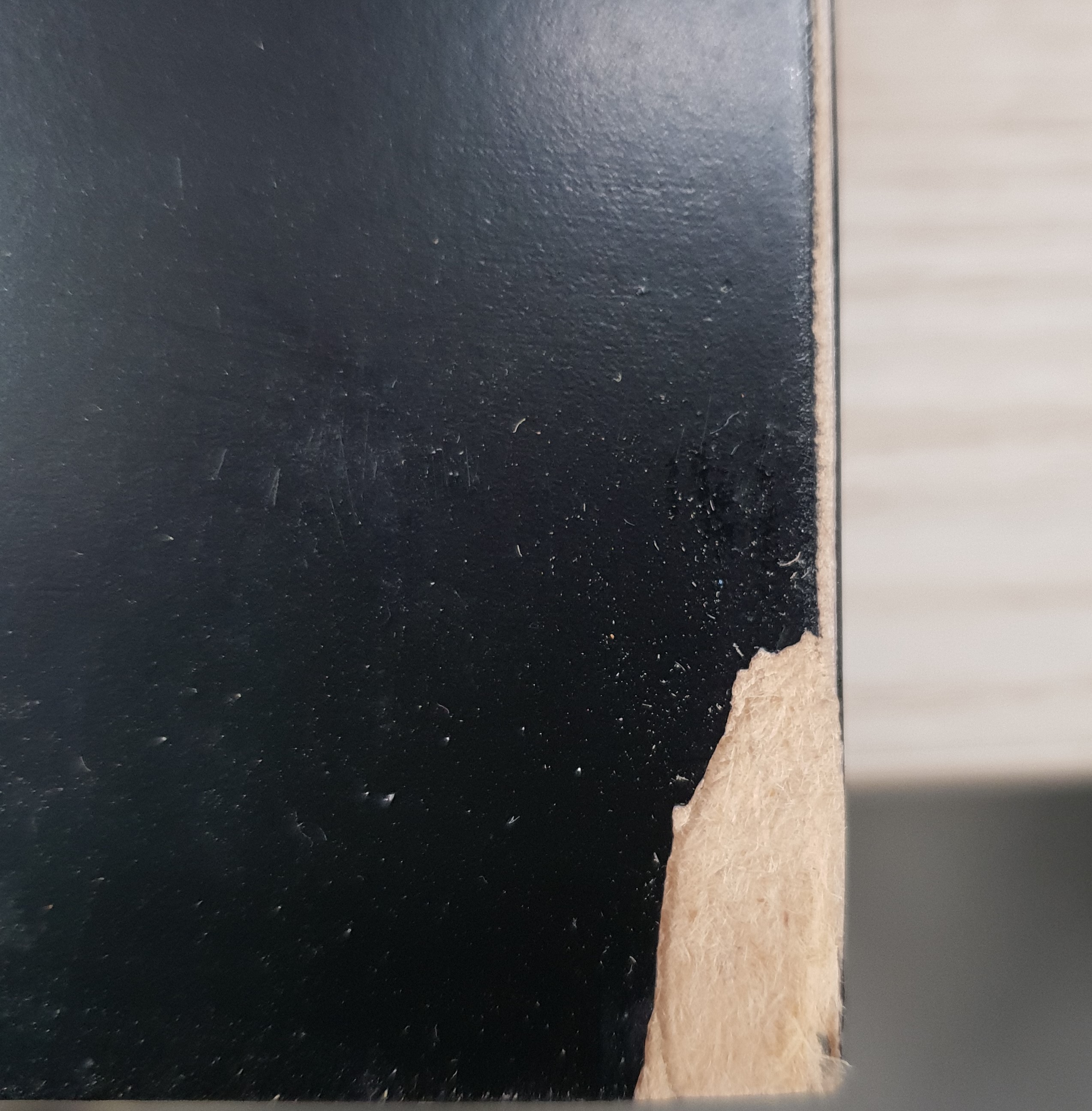 Koopjeshoek - Duraline XL4 - Wandelement - Zwart - MDF