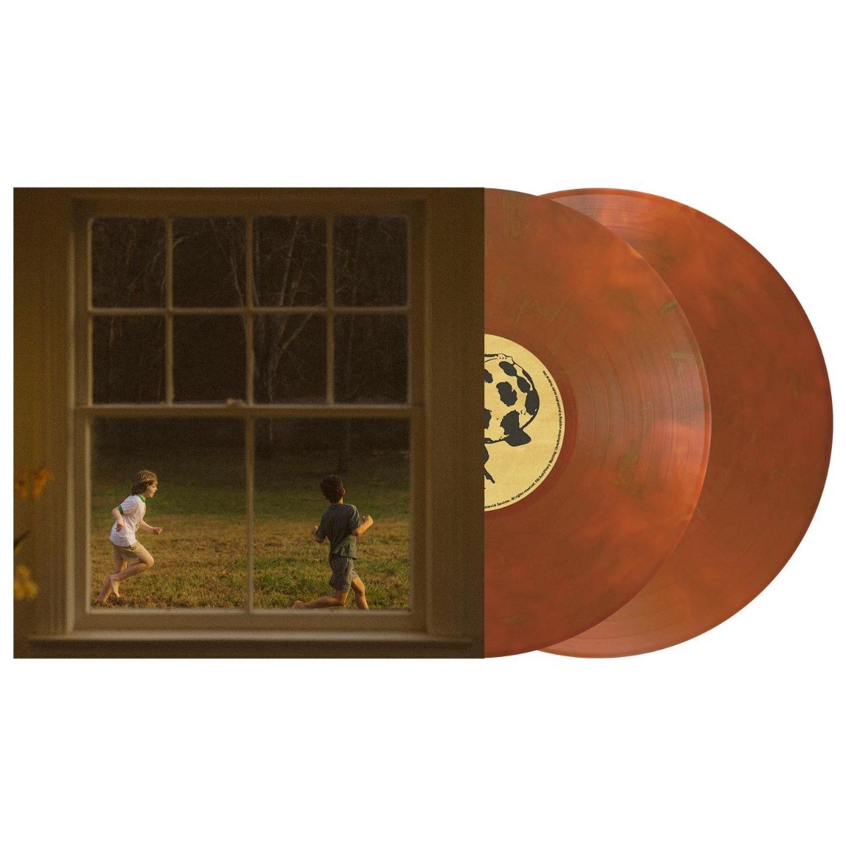 vinyl, plaat, dubbelset, oranje, kids
