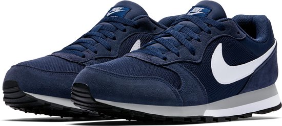 sneakers, navy, mesh, white swoosh, athletic shoes
