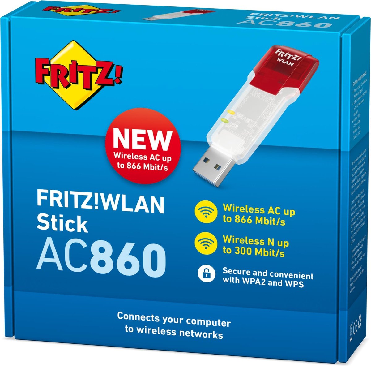 AVM FRITZ!WLAN Stick AC860 - Wifi-adapter