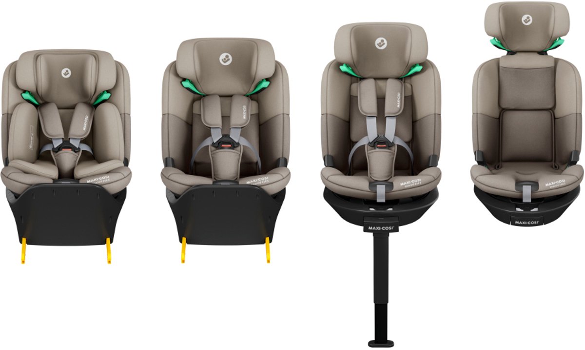 Maxi-Cosi Emerald 360 S i-Size - Autostoel - Tonal - Vanaf de geboorte tot 12 jaar