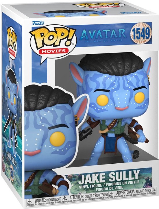 Funko Pop #1549 Funko Pop! Movies: Avatar: The Way of Water - Jake Sully