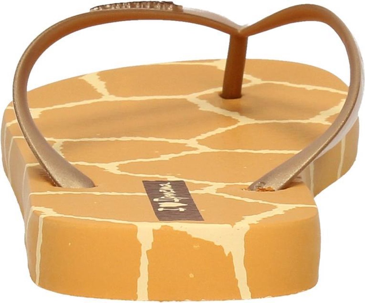 Ipanema Slippers - Maat 39 - Vrouwen - bruin/geel