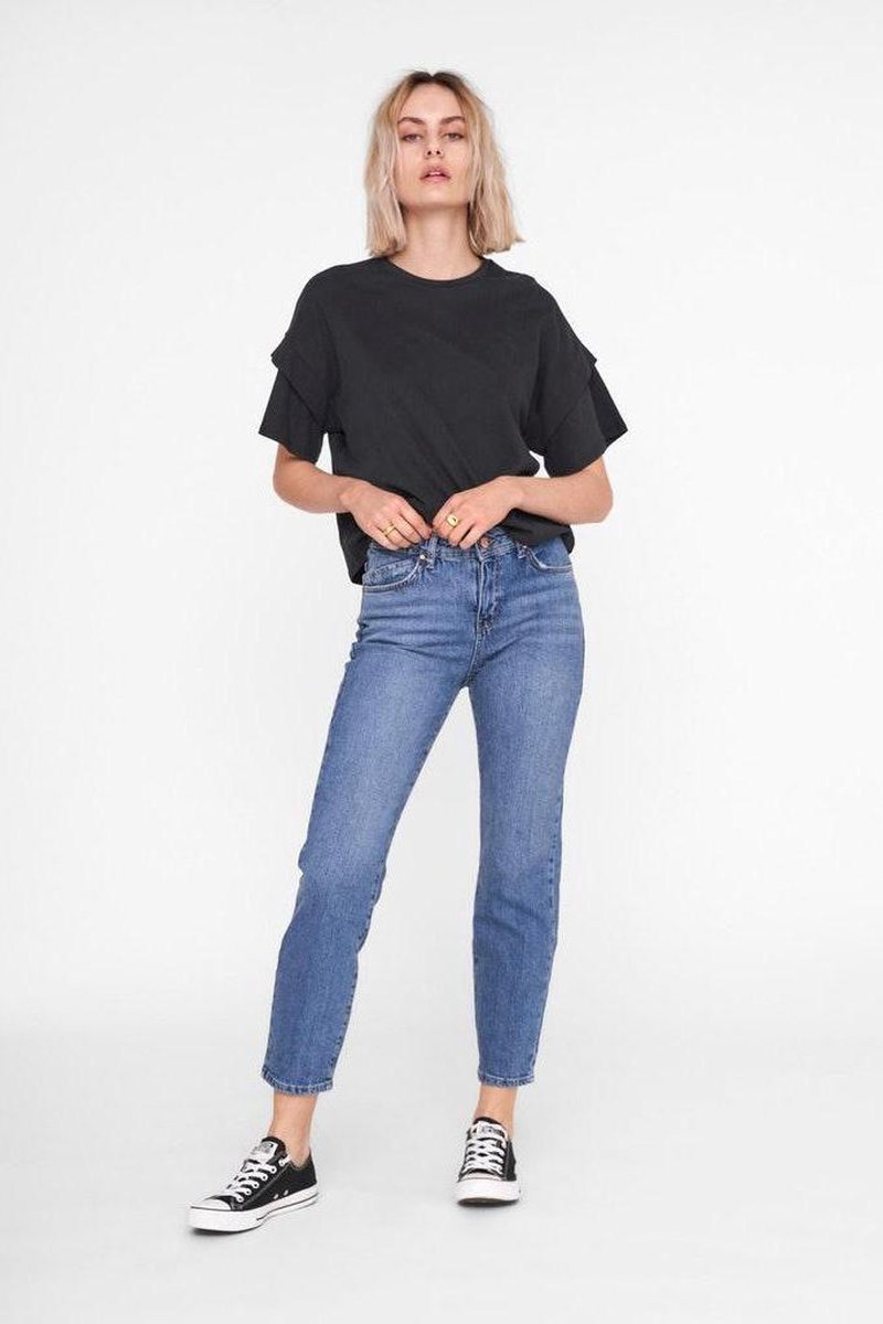 Noisy may NMOLIVIA NW SLIM STRAIGHT JEANS MB NOOS Dames Jeans - Maat 25