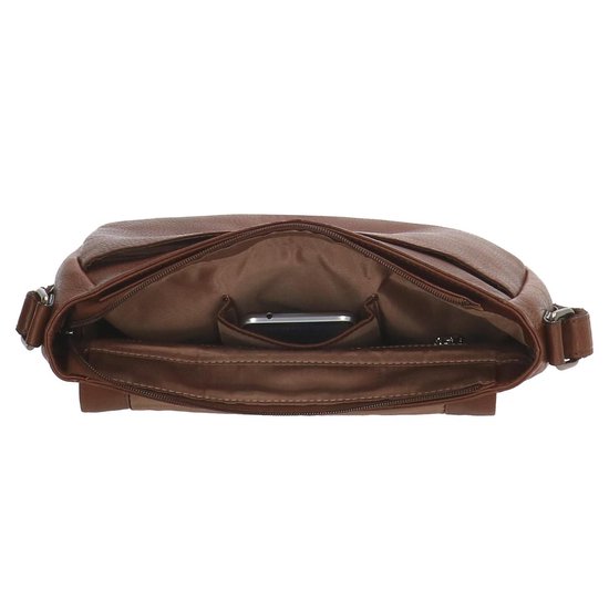 Micmacbags Wildlife Schoudertas - Donkertaupe