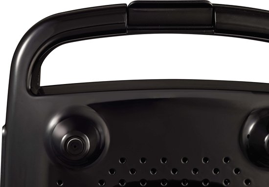 Tefal Croc Time SM193D - Tosti ijzer - Zwart/zilver