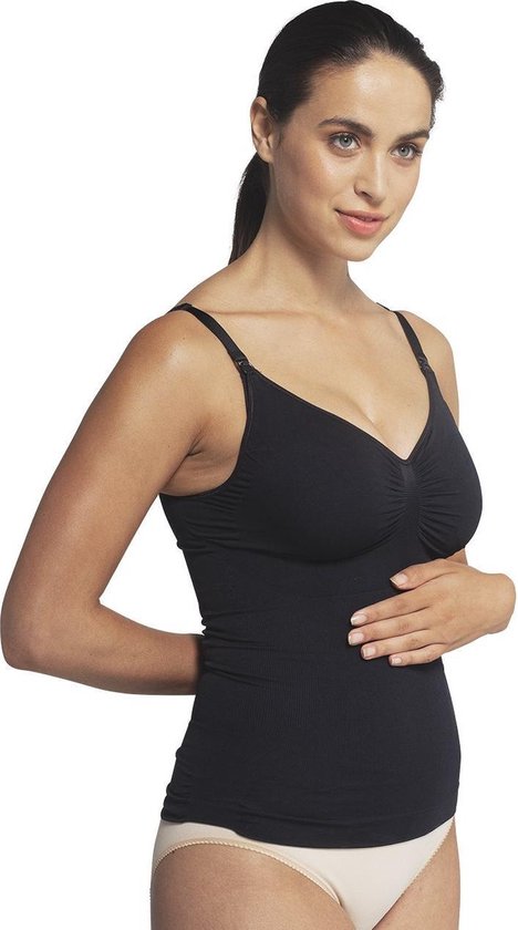 Carriwell  - M - Voedingstop Shapewear - Zwart