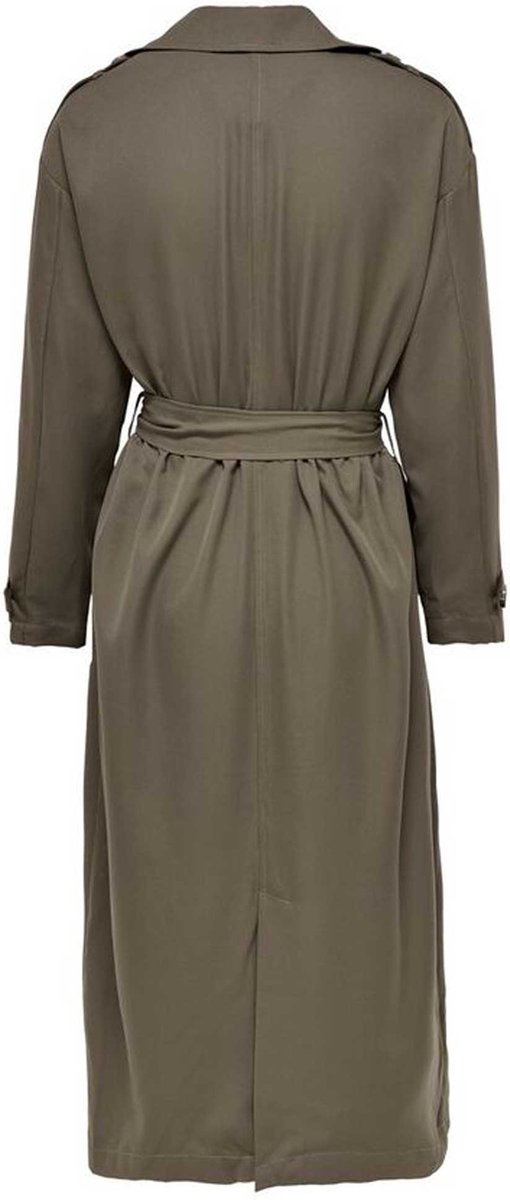 ONLY - Maat L - ONLLINE X-LONG TRENCHCOAT CC OTW Dames Jas