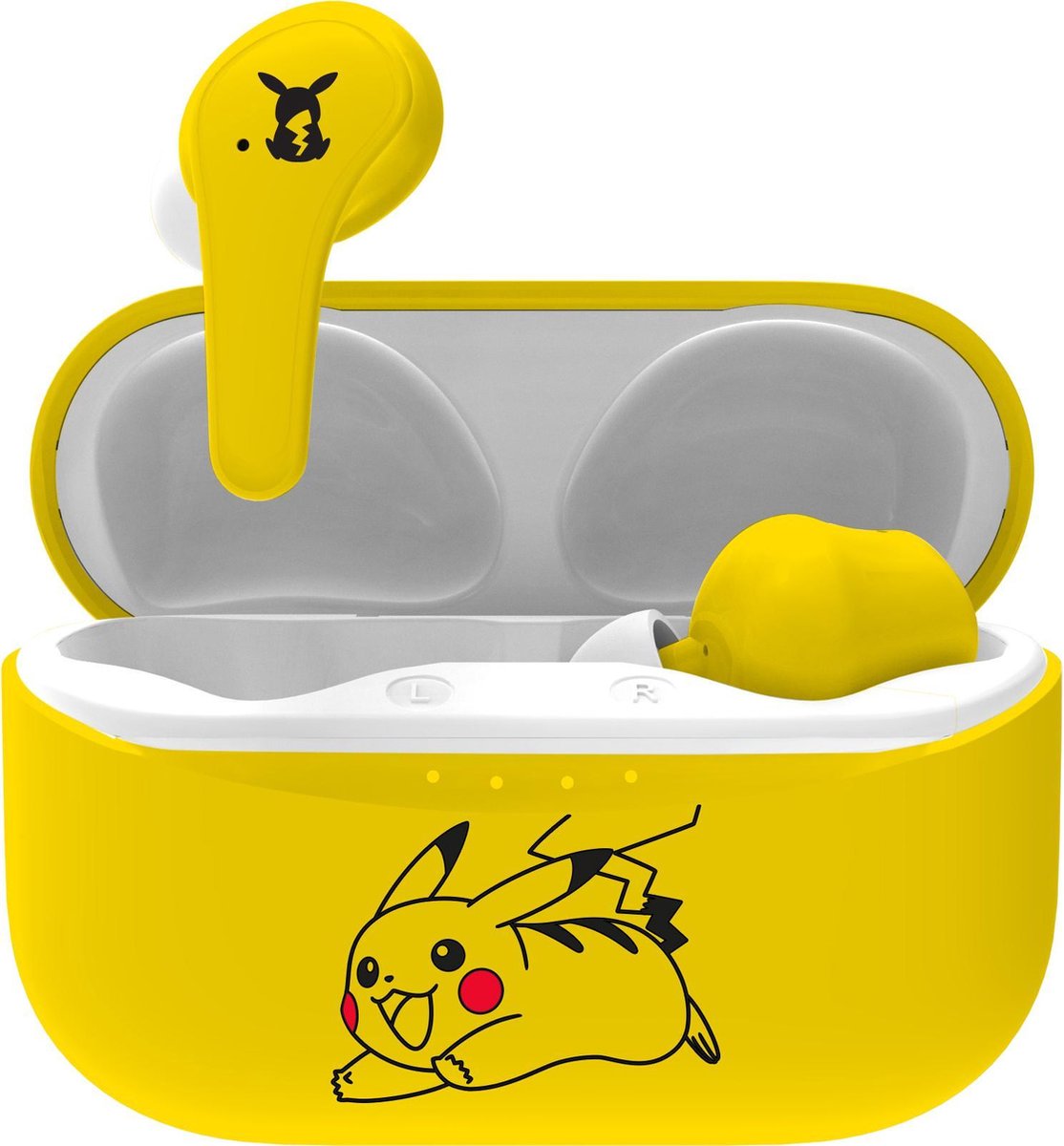 Pokémon Pikachu - TWS earpods - oplaadcase - touch control - extra eartips