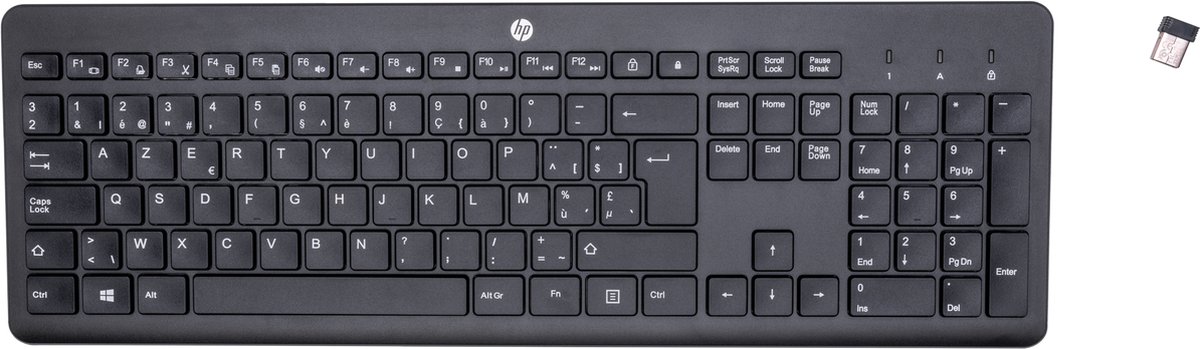 toetsenbord, keyboard, black, full-size, numeric keypad