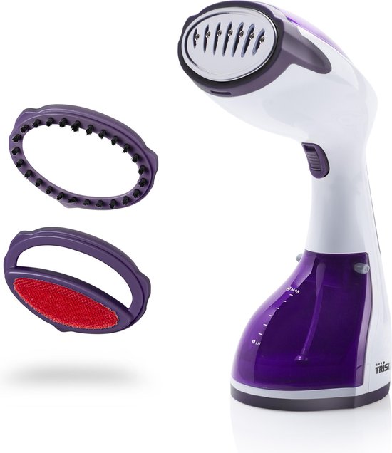 Tristar ST-8916 Kledingstomer – Handstomer voor o.a kleding en meubels - inclusief 2 Opzetborstels