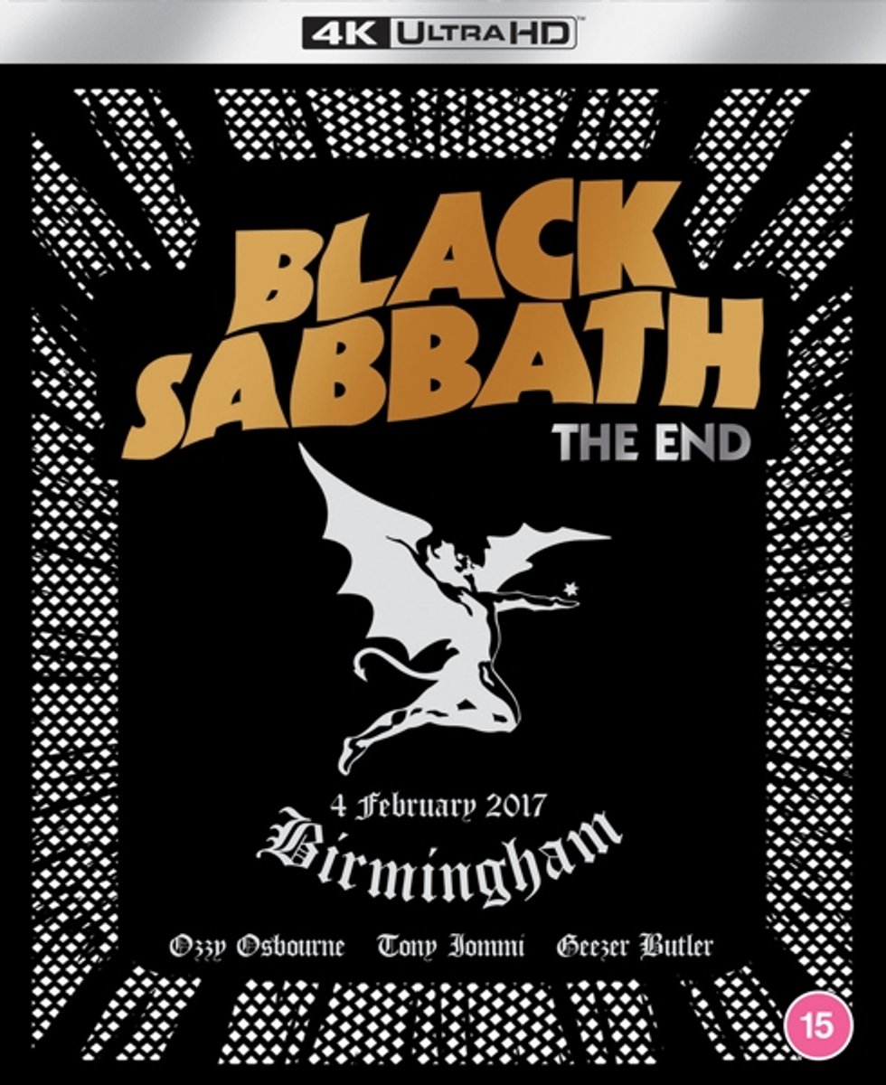 4K, Ultra HD, concertposter, Black Sabbath, Birmingham