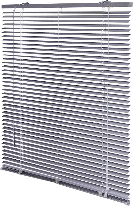 Intensions - Jaloezie - Aluminium - 25mm - Uni zilver - 45x150cm - Easy