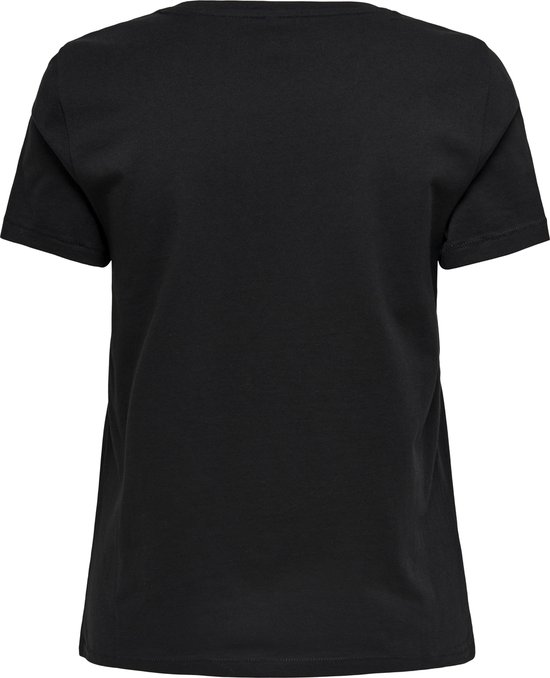 ONLY - Maat XS - ONLKITA LIFE REG S-S OUTLINE TOP BOX JRS Dames T-shirt