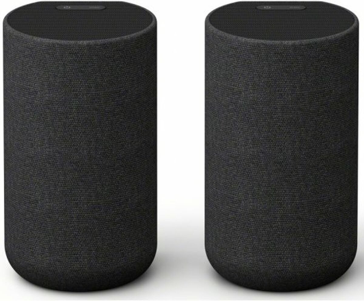 luidspreker, smart speaker, kussenvorm, groot formaat, tweedachtig textuur