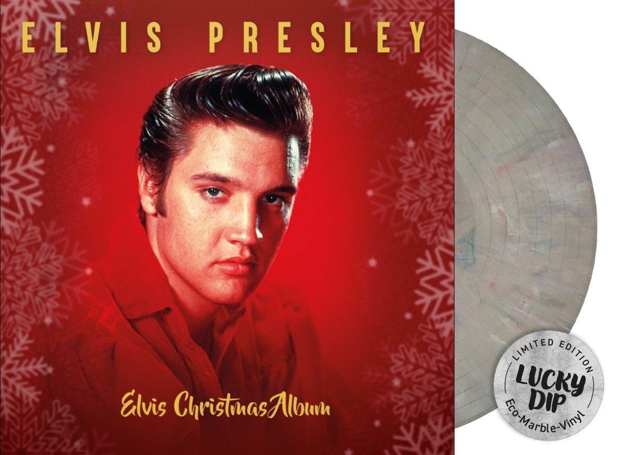 vinyl, LP, Elvis, kerst, albumhoes