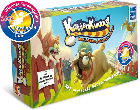 Megableu - Kattenkwaad - Speelgoed van het Jaar 2024 - Het Perfecte Kat En Hond Spel Voor Kinderen -