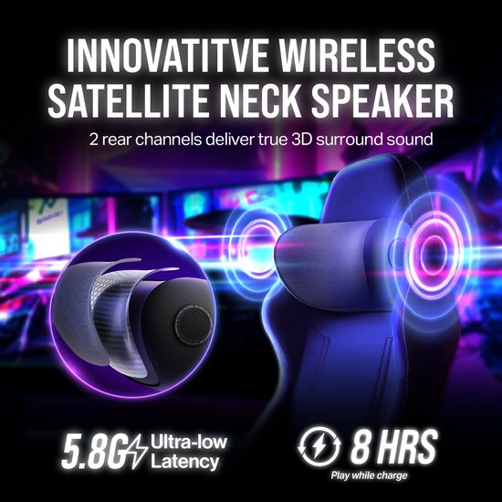 OXS Thunder Duo X Gaming Sound System - 5.1.2 Dolby Atmos - Met nek speaker